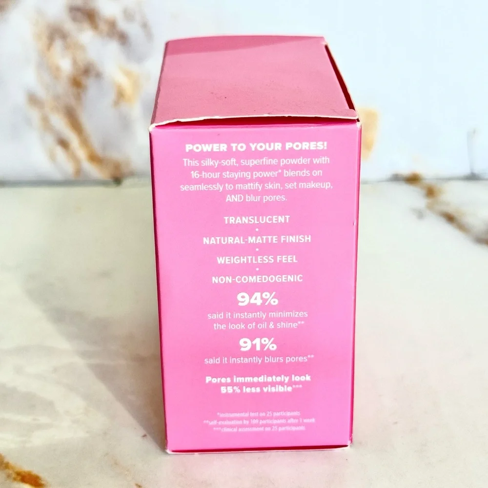 Benefit POREfessional Power Powder Matte 'n Blur Setting Powder FULL SIZE 0.28oz
